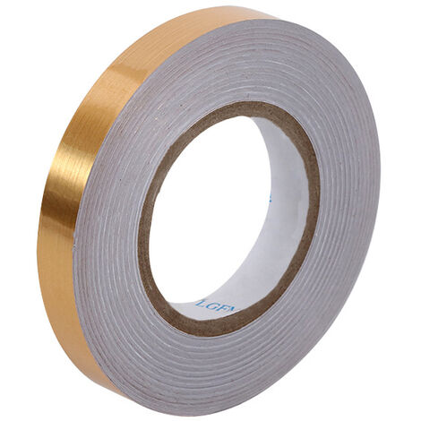 5M Self Adhesive Stainless Steel Bar Mirror Metal Strip Decor Moulding Trim, Size: Rose Gold 20mm