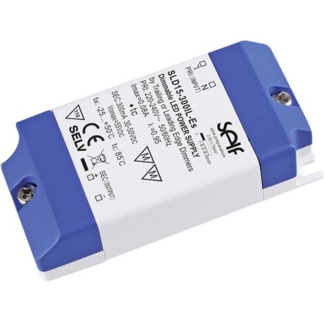 Self Electronics SLD15-500IL-ES Driver per LED Corrente costante 15 W 500 mA 17 - 30 V/DC dimmerabile, Sovratensione, P
