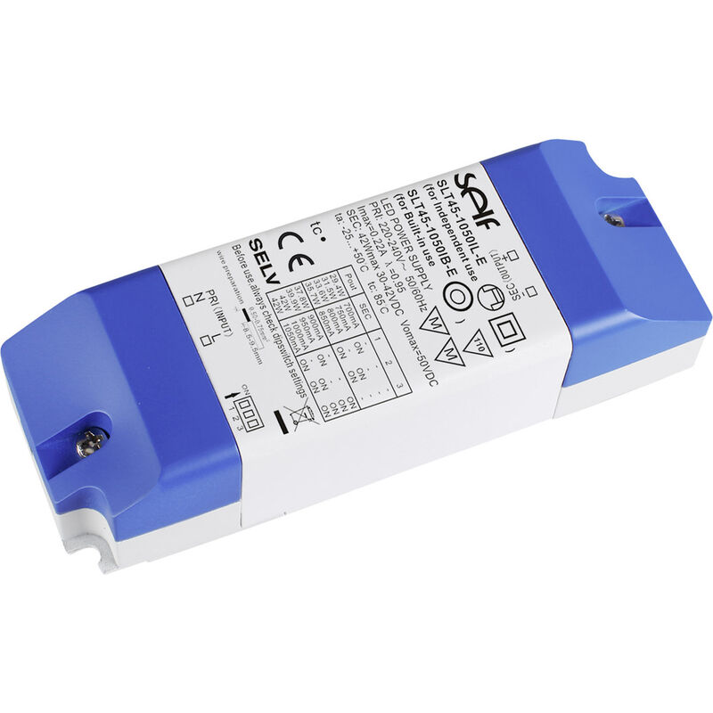 Self Electronics - Slt45-1050il-e Led-treiber Konstantstrom 42 W 700 - 1050 Ma 30.0 - 42.0 V/dc Möbel