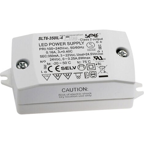 Self Electronics SLT6-350IL-4 LED-Treiber Konstantstrom 7.7 W 350 mA 3 - 22 V/DC Montage auf entfla