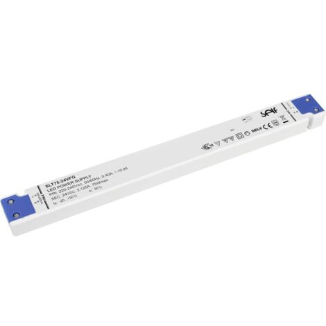 Self Electronics SLT75-24VFG Driver per LED Tensione costante 75 W 0 - 3.1 A 24.0 V/DC adatto per mobili, non dimmerabi