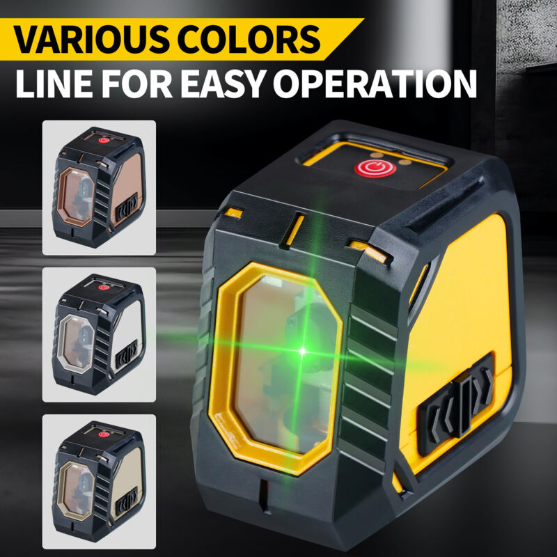 Self-Leveling Laser Level (Green Beam) – High Precision Laser for Floor & Wall Alignment
