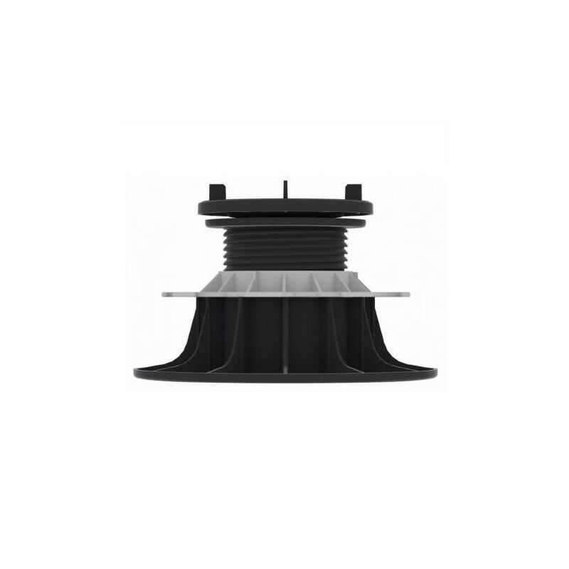 Essentiel Self-levelling paved terrace riser pedestal 95 to 155 mm - Box of 10 pieces Jouplast