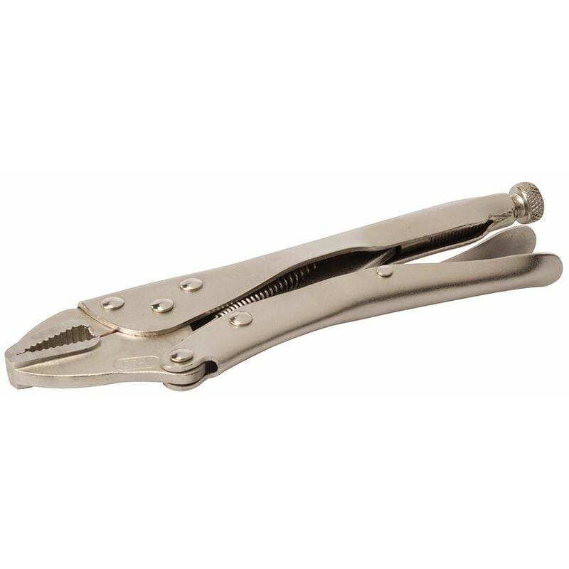 Self-Locking Pliers - 220mm Straight - Silverline