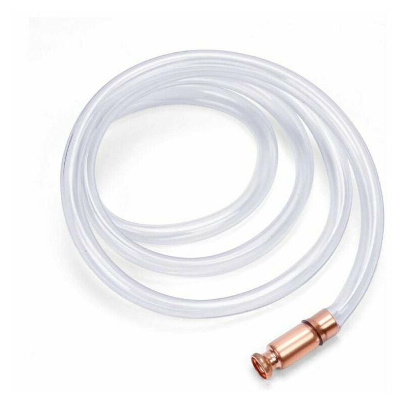 Soleil - Self-Priming Gas Siphon Pump Gasoline/Fuel/Safety Shaker Siphon Self-Priming Probe Anti-Static Easy to Clean Manual Suction Hose Pumping Hose