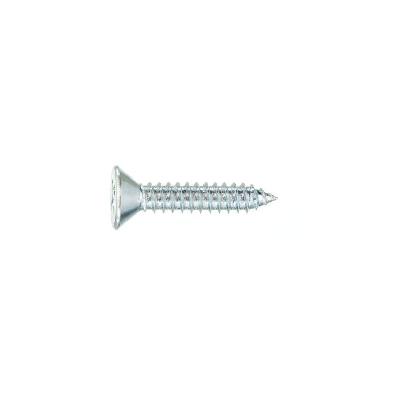 Qualfast - ST4.8X16MM Pozi Countersunk Tap Screw bzp- you get 50