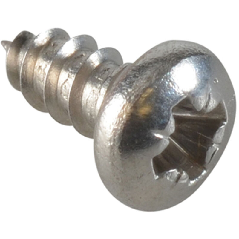 Forgefix - Self-Tapping Screw Pozi Pan A2 ss 1/4in x 4 ForgePack 80 FOR185710