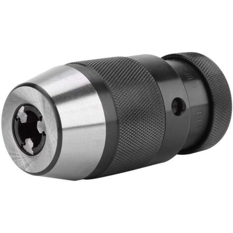 Self-tightening steel chuck, 1 pc 0-13mm 1/2" keyless steel self-tightening chuck B16 for lathe electric drill press chuck