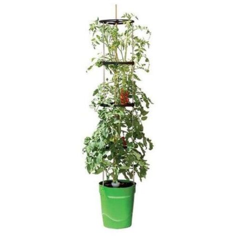 Self Watering Grow Pot Tower - Green - Pack of 1 - G195GRX1