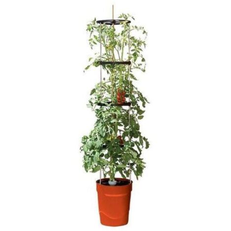 Self Watering Grow Pot Tower - Red - Pack of 1 - G195RDX1