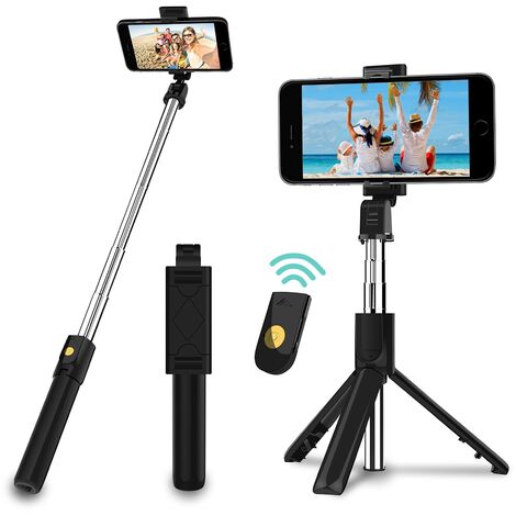 Selfie-Stick-Stativ, 3-in-1-Mini-Selfie-Stick, erweiterbar und tragbar