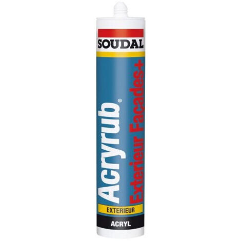 SELLADOR ACRÍLICO ACRYRUB FA ADE SOUDAL - SNJF 300ML BLANCO 120663