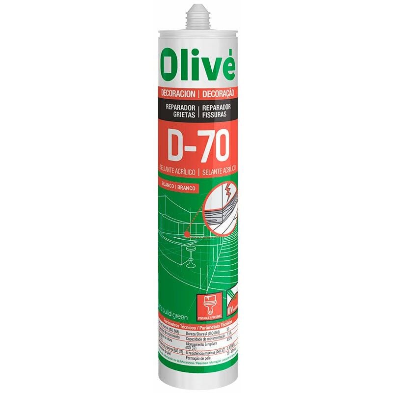 

Sellador Acrilico Olive D-70 300 Ml.Bco.