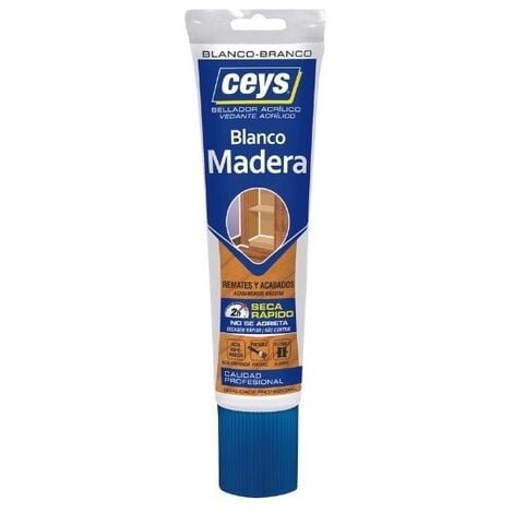 Sellador Acr�lico para Madera Ceys remates y acabados Blanco 125ml