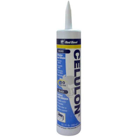 Sellador de Juntas Negro 300ml Red Devil
