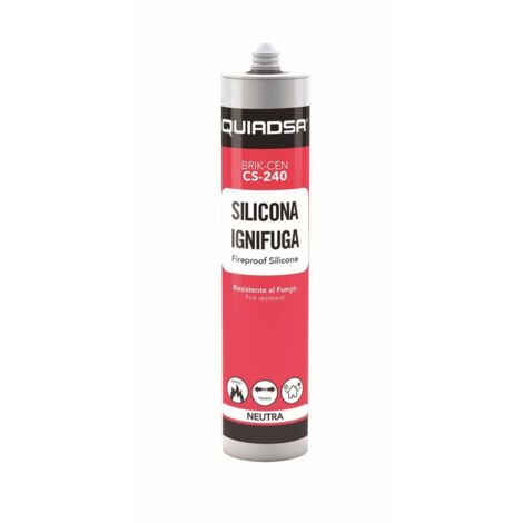 Sellador ignífugo Quiadsa brik-cen cs-240 resistencia térmica 300ml