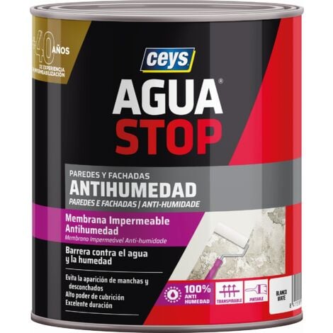 Sellador impermeable Aguastop Antihumedad, 750 g  Ceys 902815