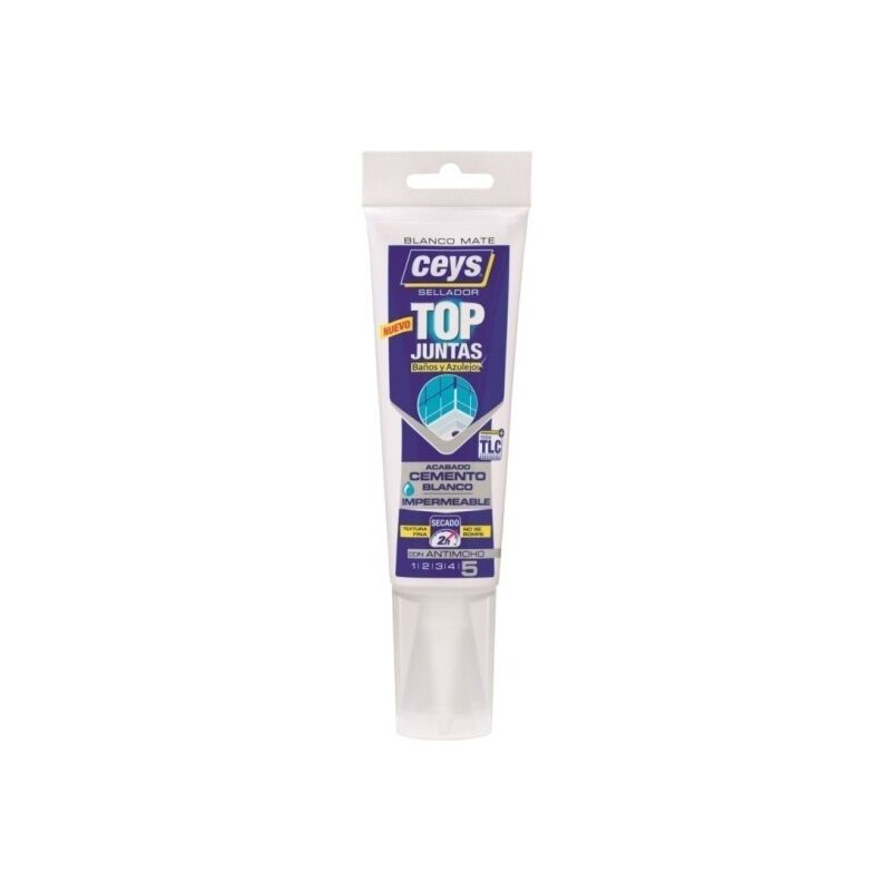 

Ceys Top Juntas Baños Y Azulejo Blanco 125 Ml