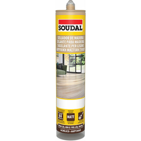 Masilla Sellador Especial para madera de Soudal