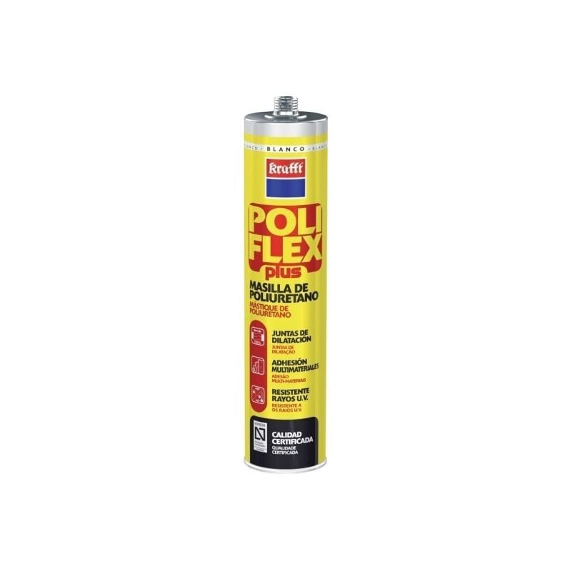 

Sellador Masilla Poliu. Bl Poliflexplus 300 Ml - Krafft