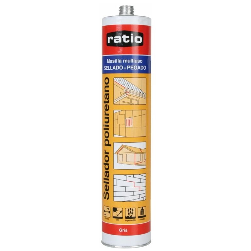 

SELLADOR POLIURETANO 300 ML. GRIS - Ratio