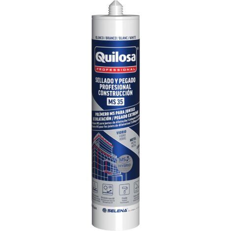 Sellador y Adhesivo QUILOSA MS 35 Total Cartucho 300 ml Blanco