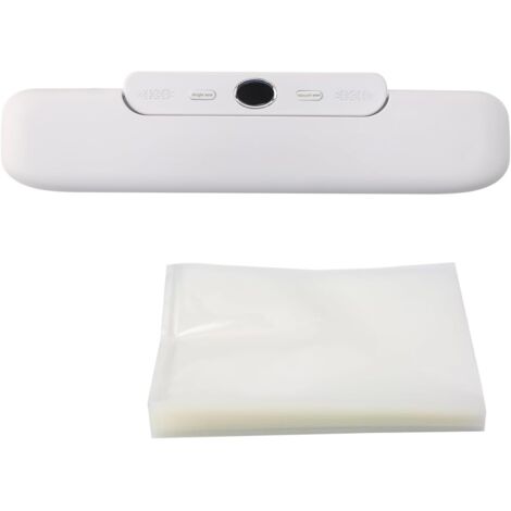 Selladora al vacío para alimentos con 50 bolsas, máquina de envasado de alimentos, selladora al vacío automática para cocina.