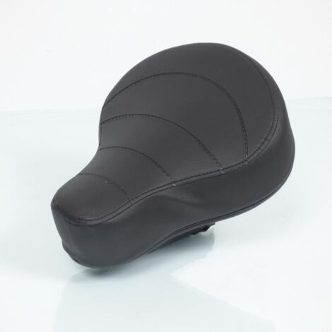 Selle confort conducteur noire pour mobylette Peugeot 103 L