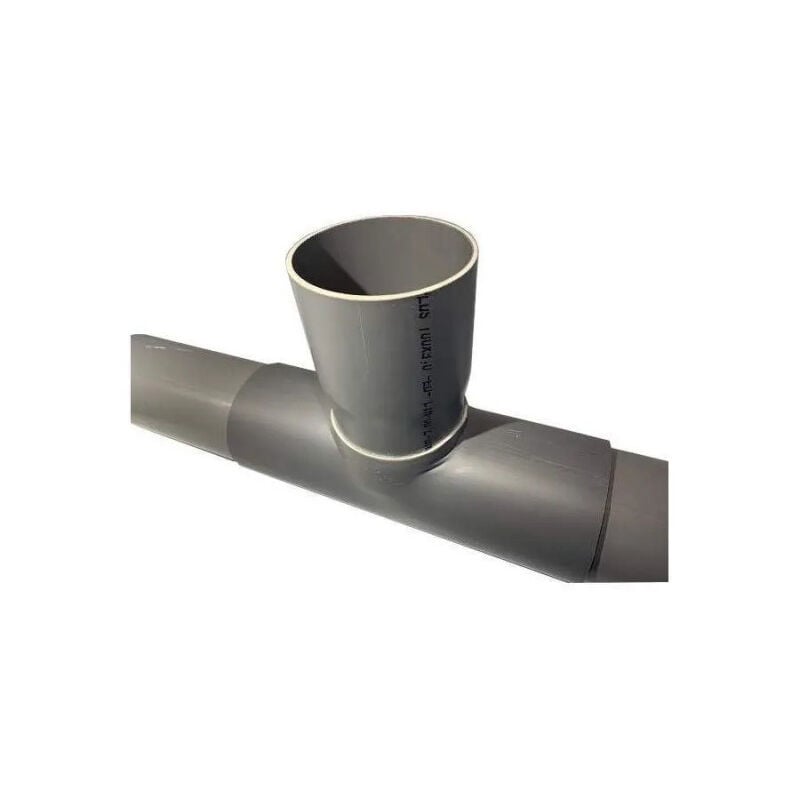 Espinosa - Selle de branchement pvc 200x160 mm à 90 degré, long de 38cm.