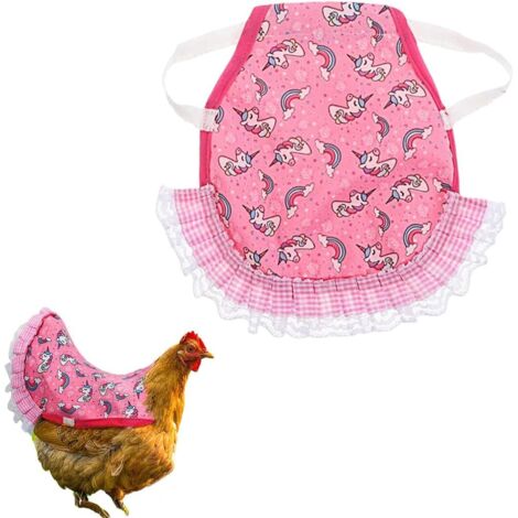 Selle de Poulet, Tablier Poulet Selle Volaille, Selle de Poulet Poule Tablier de Poulet, Tablier de Selle de Poulet Poule,Gilet de Sécurité pour Poules, Pet Feather Protector