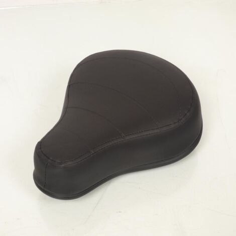 Selle pilote noire sans ressort pour mobylette MBK 51 Ø22mm Neuf