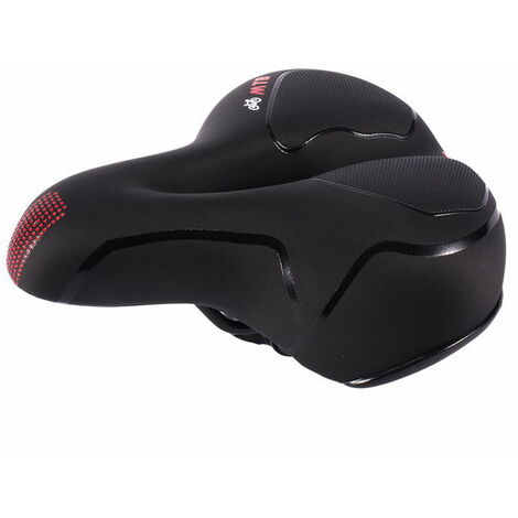 Selle Velo Confortable, Selle Vélo Gel Ergonomique avec Boule d'Amortisseur à Double Ressort, Siège de Vélo pour Bicyclette VTT Vélos de Montagne Pliants