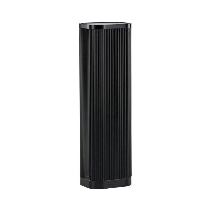 Paris Prix - Sellette Déco Nervurée 'Lenox' 100cm Noir