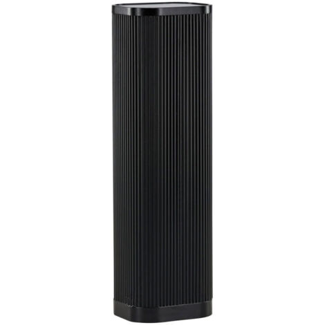 Sellette Déco Nervurée "Lenox" 100cm Noir