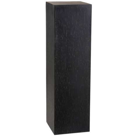 Sellette Décorative "Rectangulaire" 121cm Noir