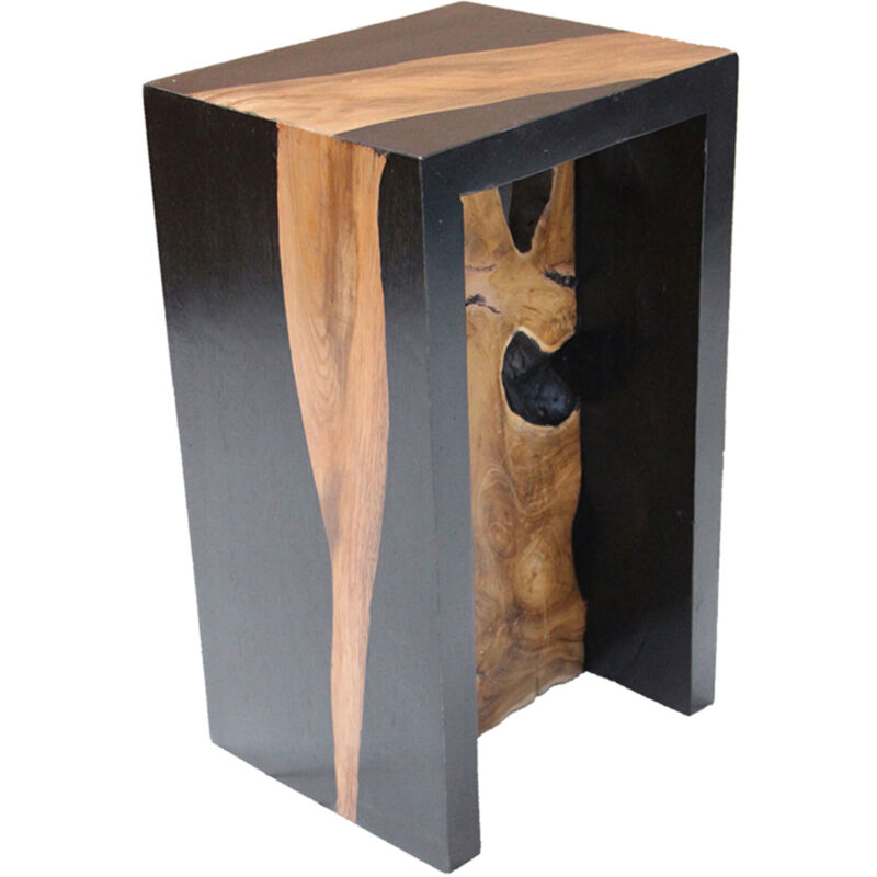 M&s - Sellette racine 40x30x60 cm en bois de suar et teck - strom