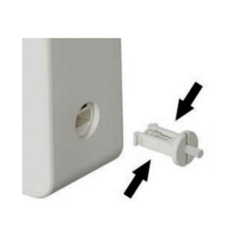 Sello de repuesto para distribuidor Caleffi F79801  Blanco