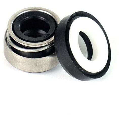 DEBUNS Sello mecánico de bomba de agua de caucho de metal de 12 mm,