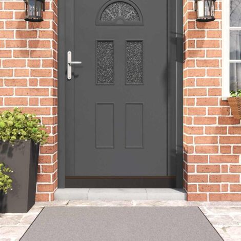 Sellos de cepillo para puertas autoadhesivos 12 pcs Marrón