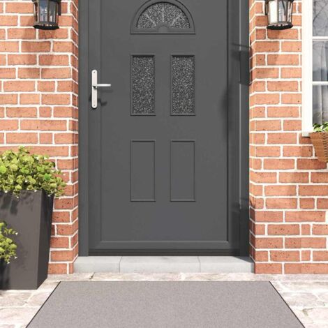 Sellos de cepillo para puertas autoadhesivos 12 pcs Negro