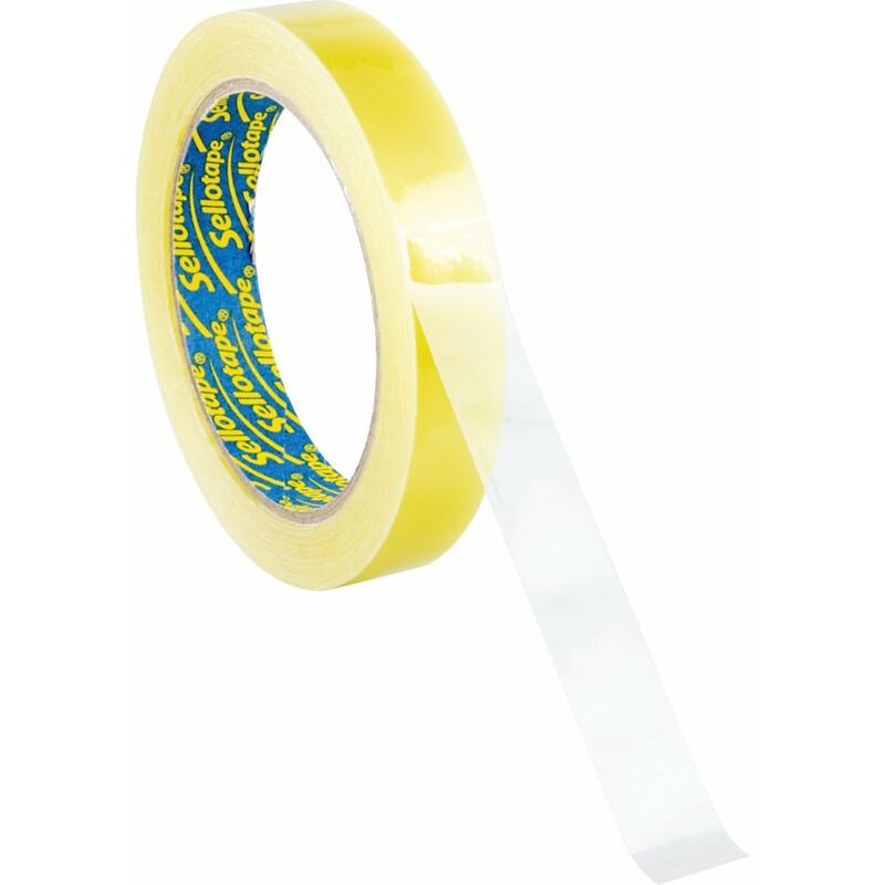 SE04995 Clear Cellulose Tape - 19mm x 66m - Sellotape