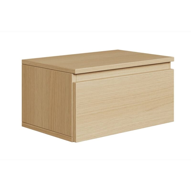 Selsey BEMMI- Table de chevet suspendue - 49 cm - chêne de Lindberg