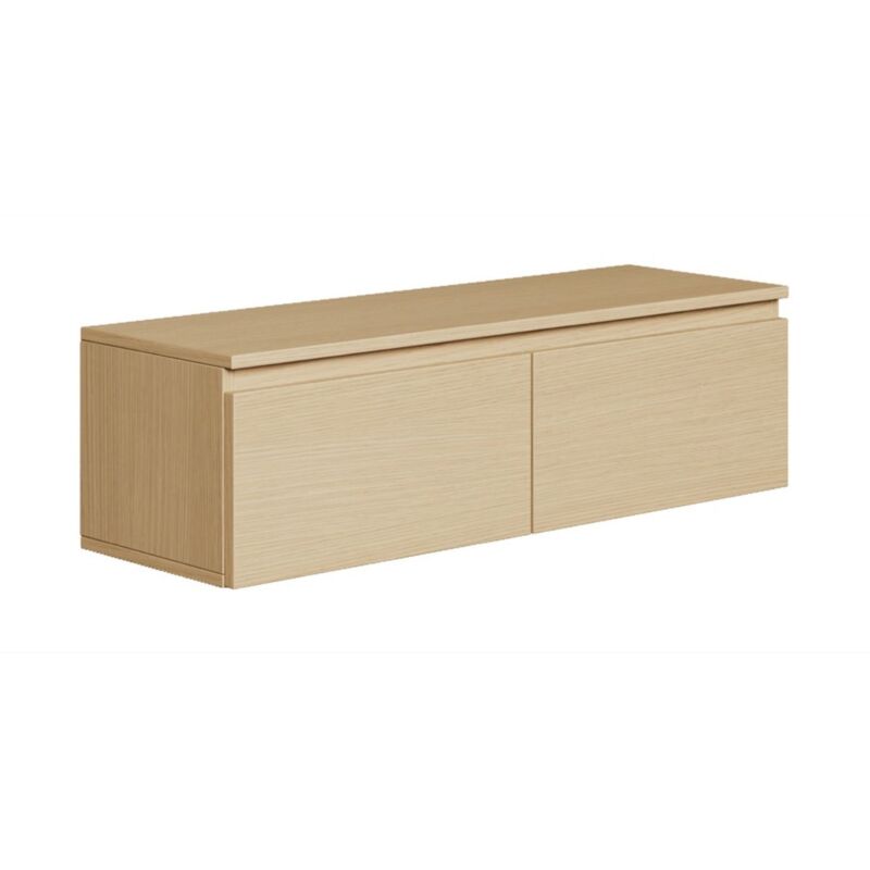 Selsey - Bemmi - Tv-hängeboard, Eiche Lindberg, 100 Cm