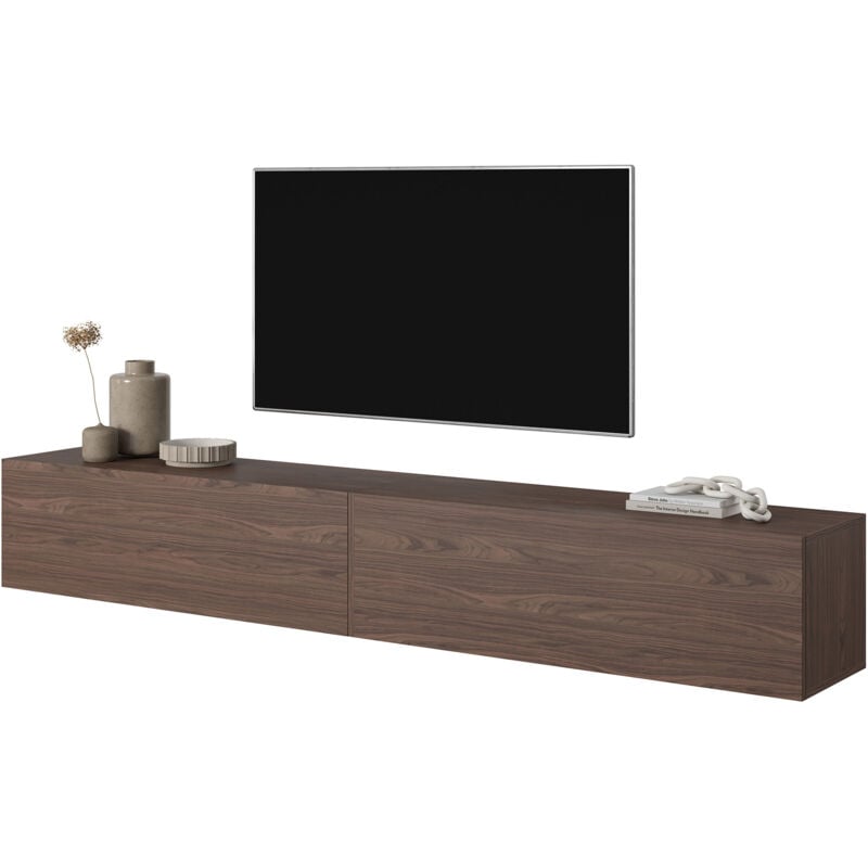 Selsey - bisira - Meuble tv - 200 cm - Noyer