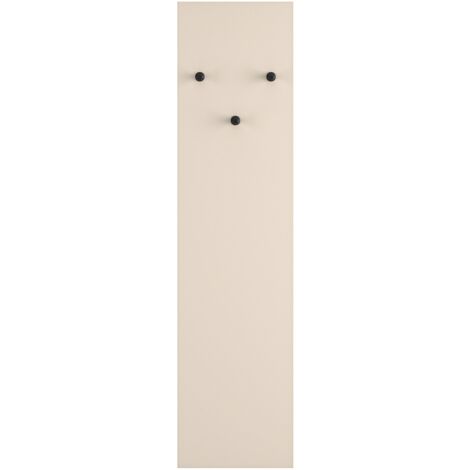 Selsey CALETTO - Porte-manteau mural - 34 cm - beige