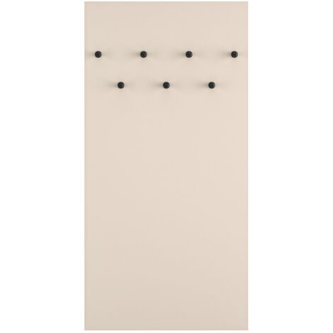 Selsey CALETTO - Porte-manteau mural - 68 cm - beige