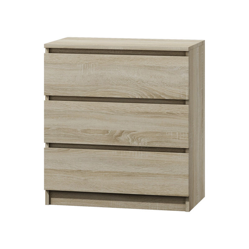 

Climiconia - Cajonera con 3 cajones - 70 cm de ancho - roble sonoma - moderno - Selsey