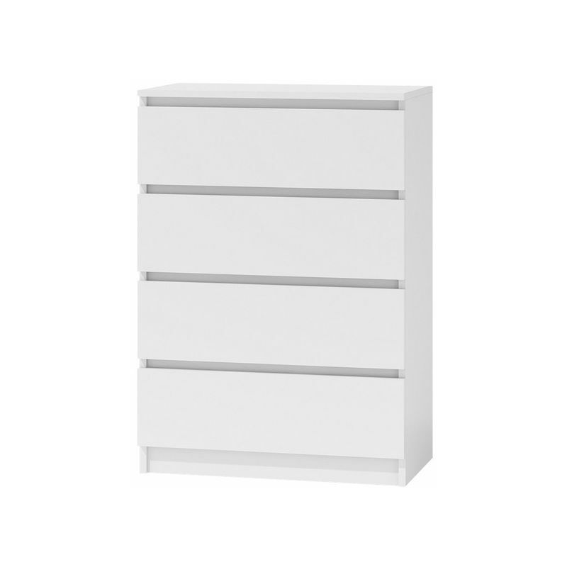 Selsey - CLIMICONIA - Commode 4 tiroirs (blanc)