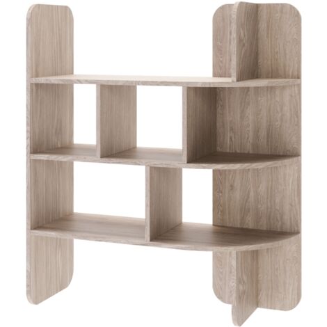 Selsey CONTLE – Libreria con vani aperti – 120 cm – Effetto rovere