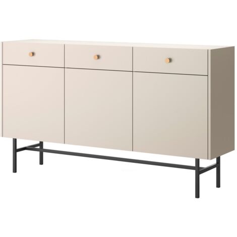 Selsey Divenos - Sideboard 3-türig, Greige, 155 cm